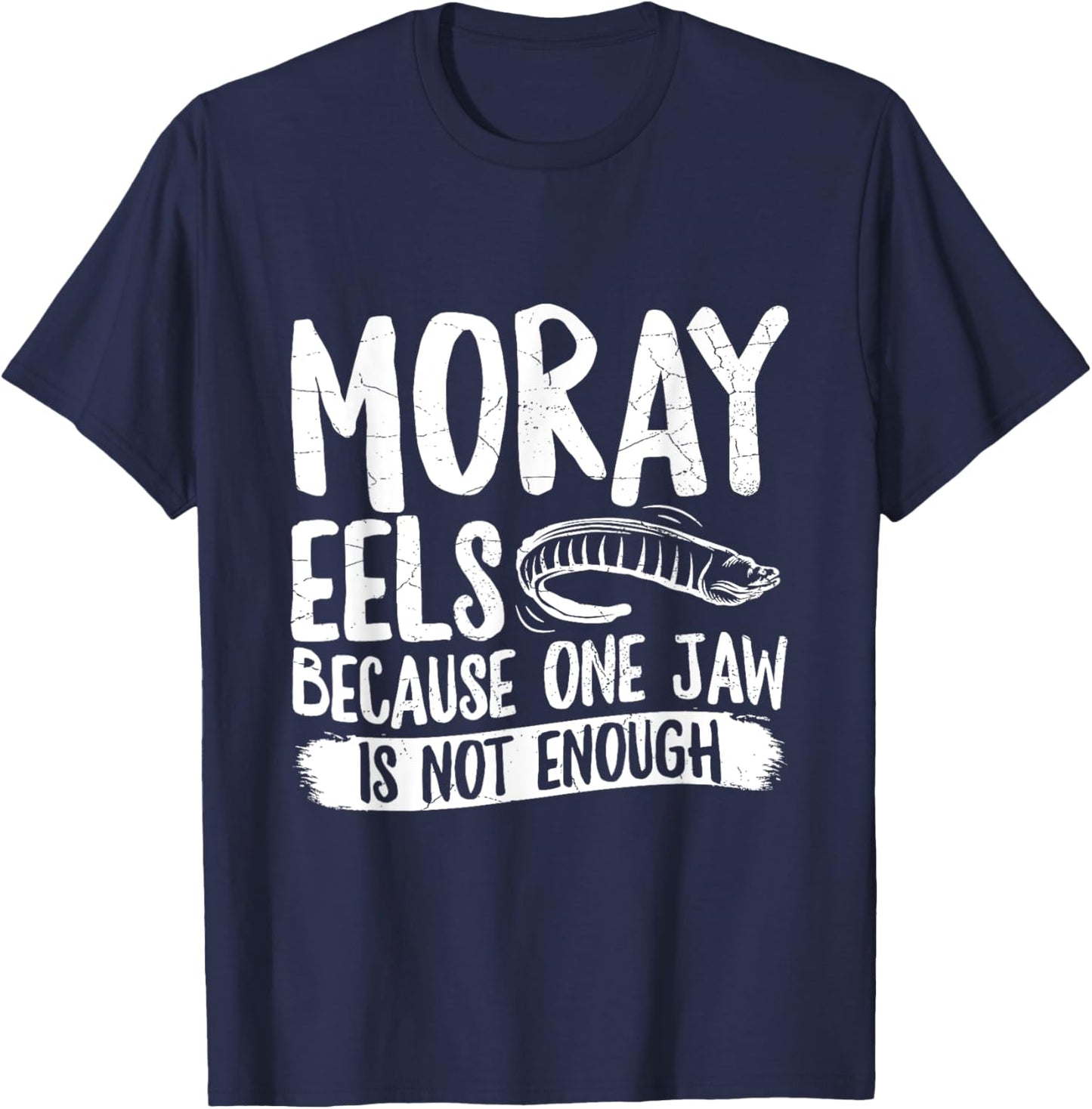 Moray eel Design for a Moray eel lover T-Shirt - T-Shirt | Navy