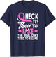 Breast Cancer Warrior Fake Boobs Breast Cancer Awareness T-Shirt - T-Shirt | Navy