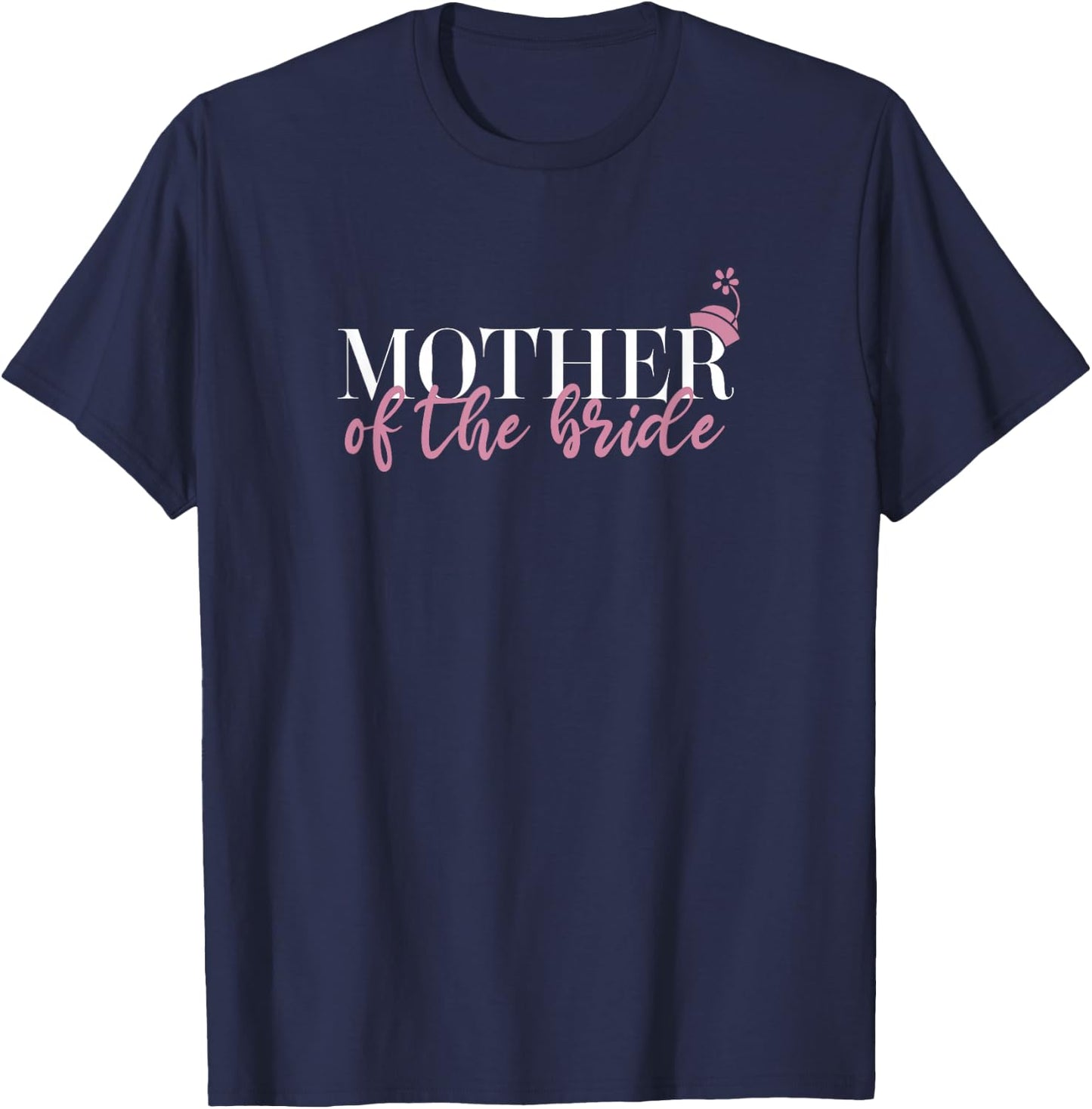 Disney Mickey And Friends Minnie Mouse Mother Of The Bride T-Shirt - T-Shirt | Navy