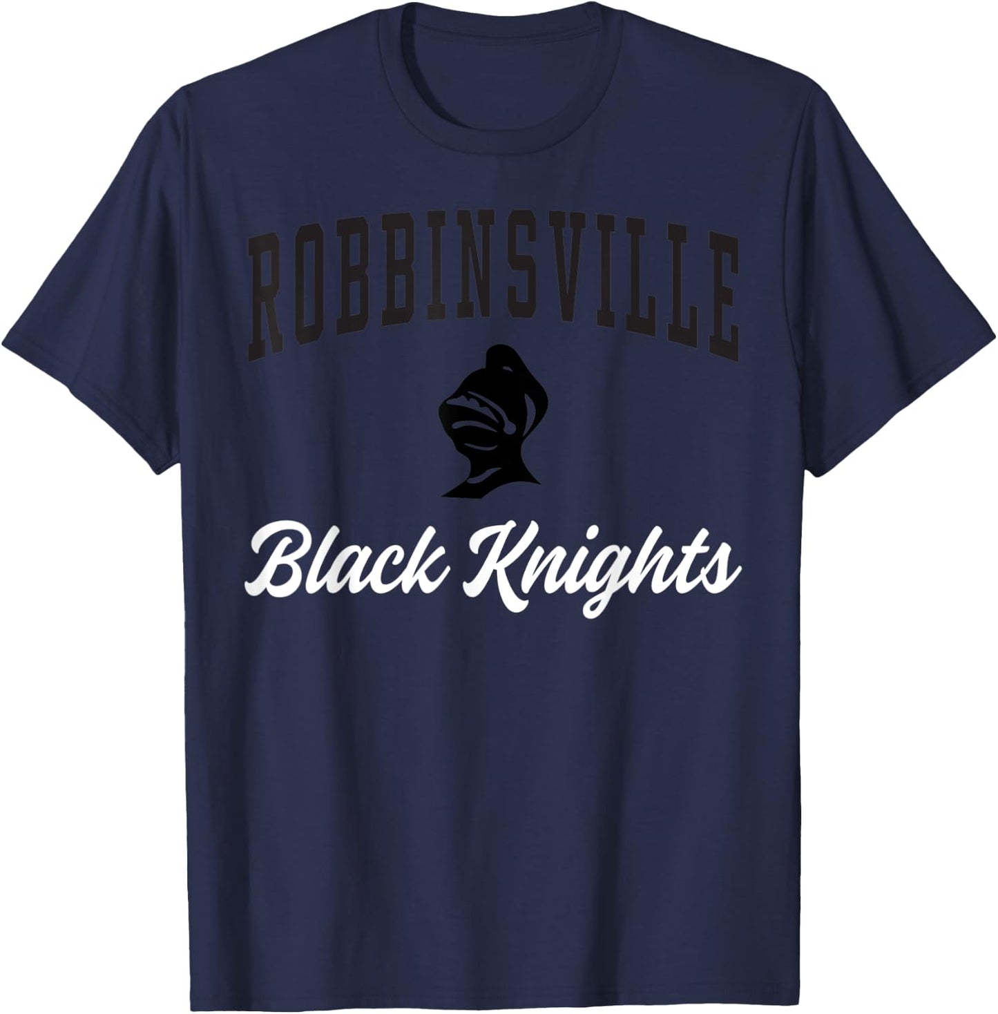 Robbinsville High School Black Knights C3 T-Shirt - T-Shirt | Navy