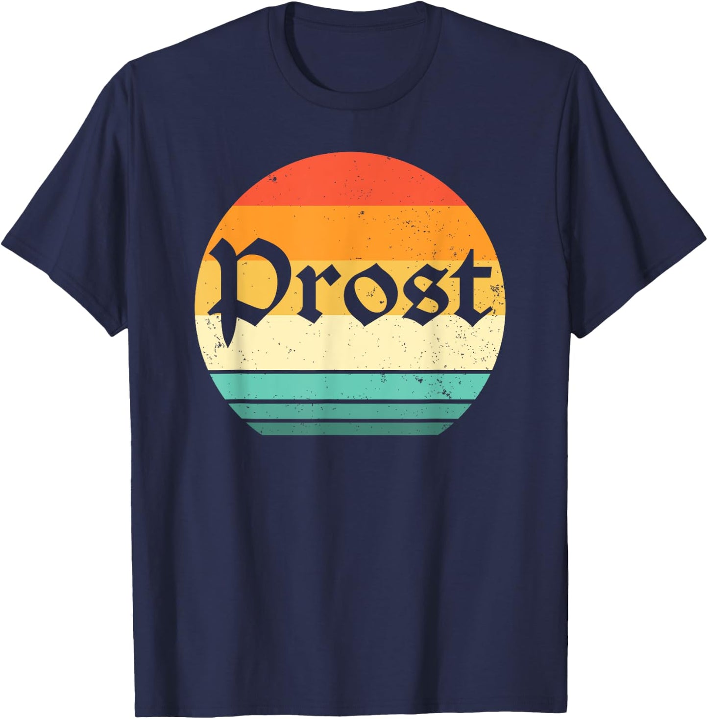 Retro Oktoberfest Shirt Men Kids Women Retro German Prost T-Shirt - T-Shirt | Navy