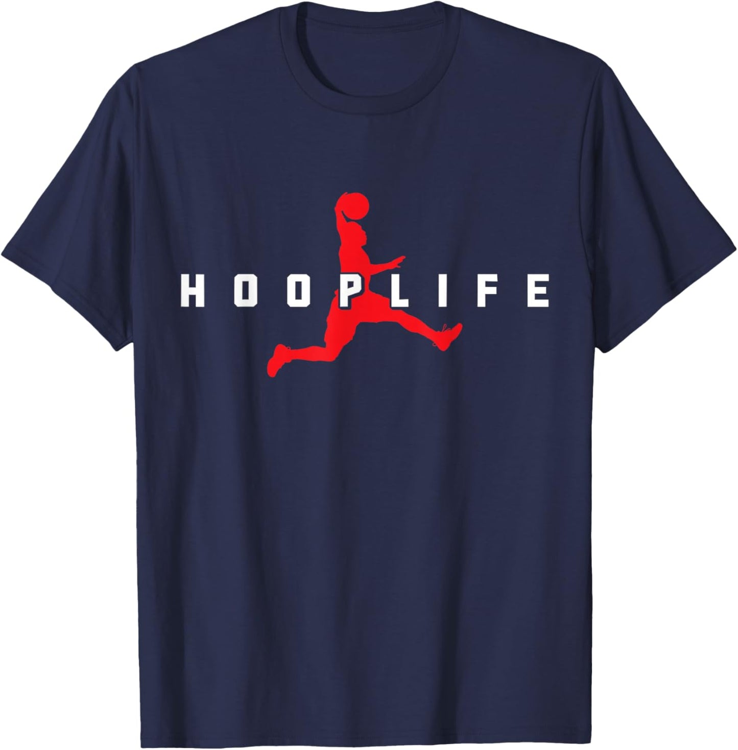 Basketball Hoop Sports Ball Trainer Baller Basketball Player T-Shirt - T-Shirt | Navy