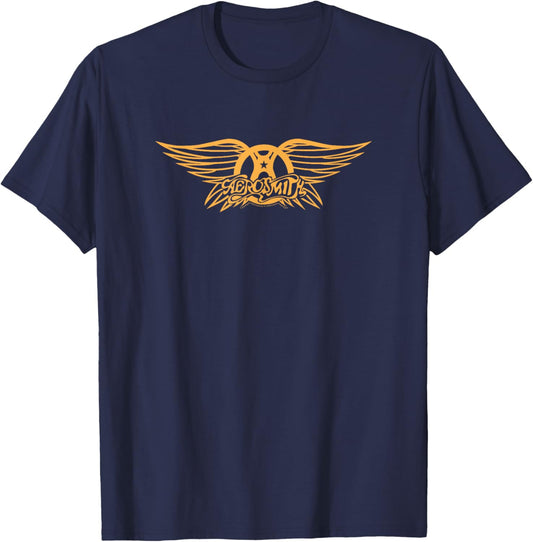 Aerosmith - Feather T-Shirt - T-Shirt | Navy