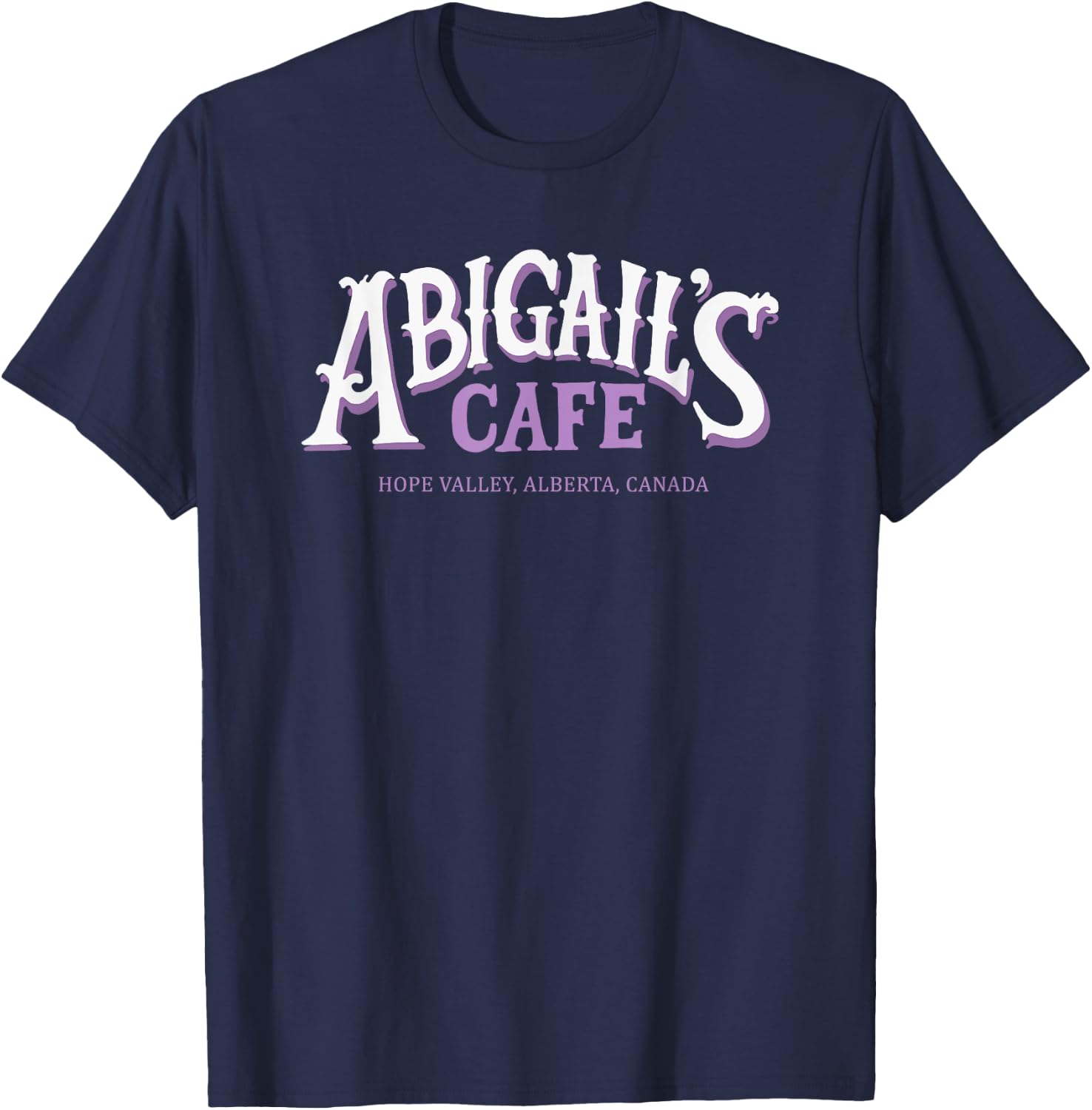 Abigail's Cafe T-Shirt - T-Shirt | Navy