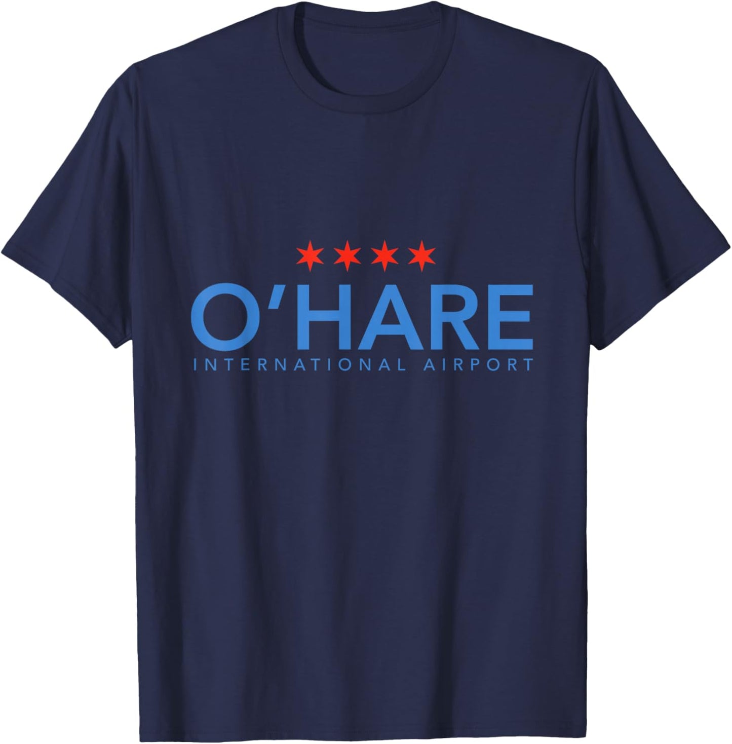 Chicago O'Hare ORD T-Shirt - T-Shirt | Navy