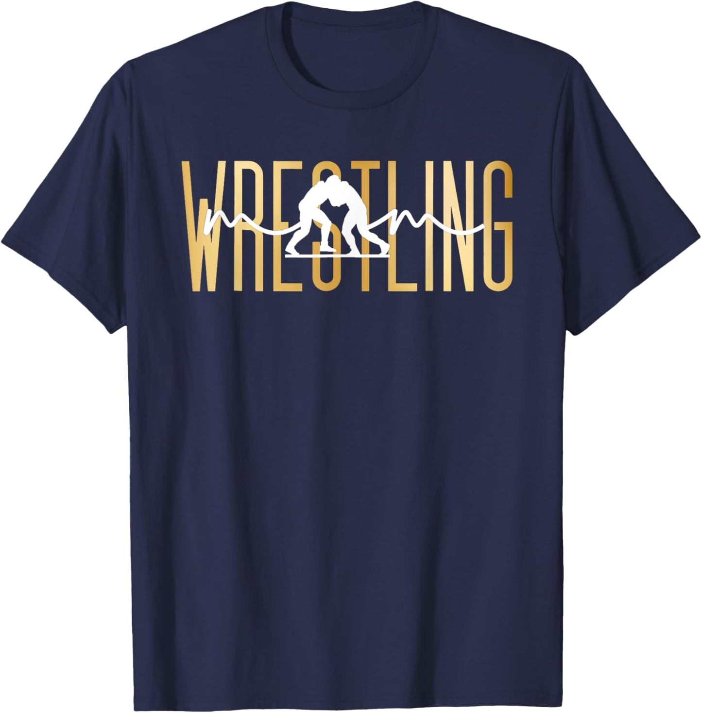 Wrestling Mom Mother day 2023 Mom Mama Mom T-Shirt - T-Shirt | Navy