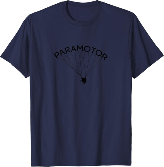 Paramotor Graphic - Funny Paramotoring Gift Paramotor T-Shirt - T-Shirt | Navy