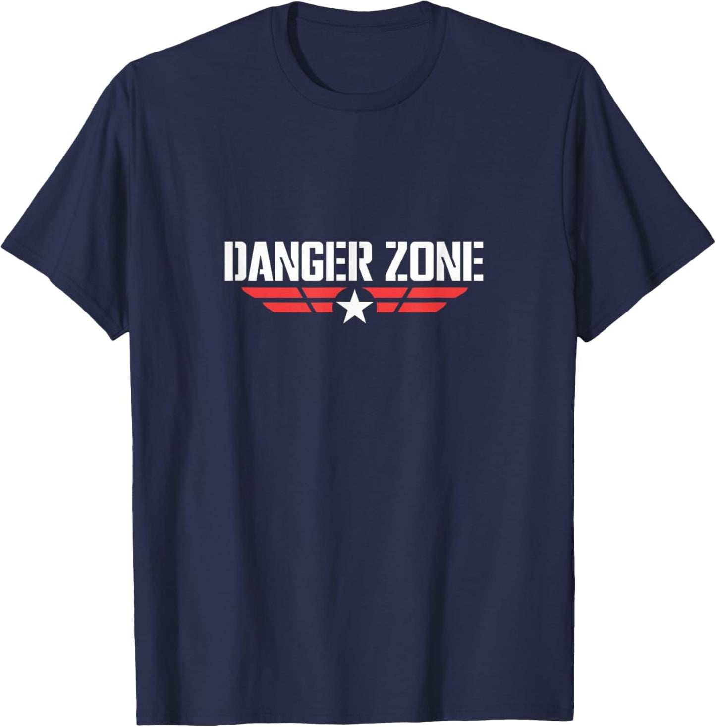 Enter the exciting danger zone graphic T-Shirt - T-Shirt | Navy