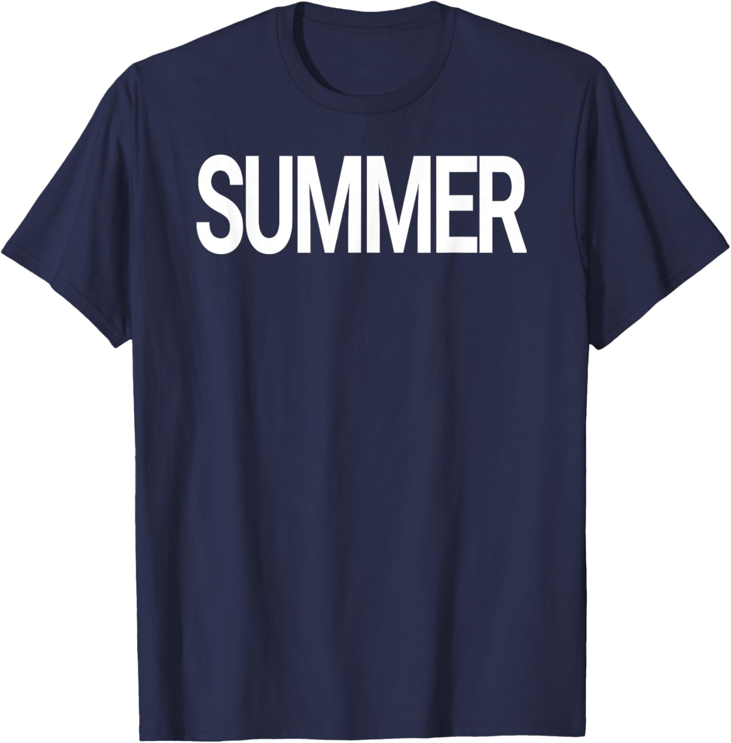 Shirt That Says Summer - That Says Summer T-Shirt - T-Shirt | Navy