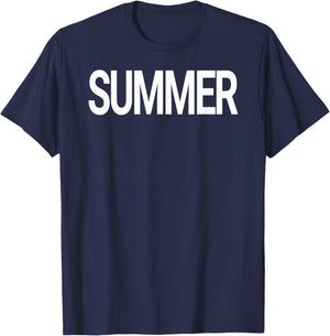 Shirt That Says Summer - That Says Summer T-Shirt - T-Shirt | Navy