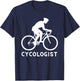 Cycologist - Funny Cycling Cyclist & Racing Bicycle T-Shirt - T-Shirt | Navy