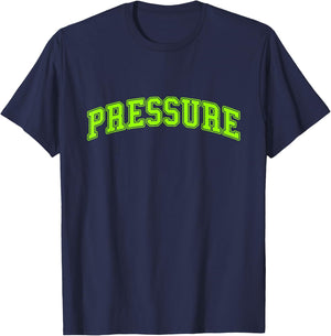 Green Pressure Green Color Graphic T-Shirt - T-Shirt | Navy