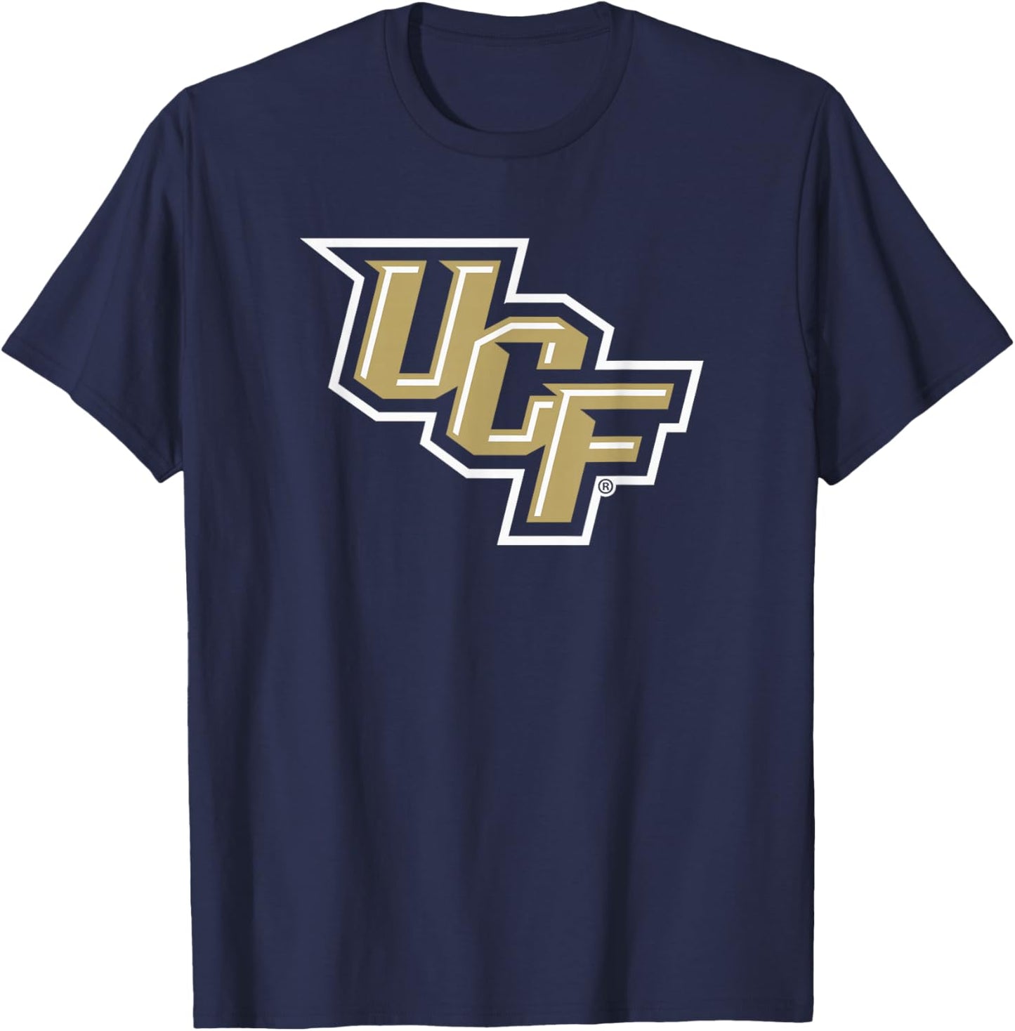 Central Florida Golden Knights Icon Black T-Shirt - T-Shirt | Navy