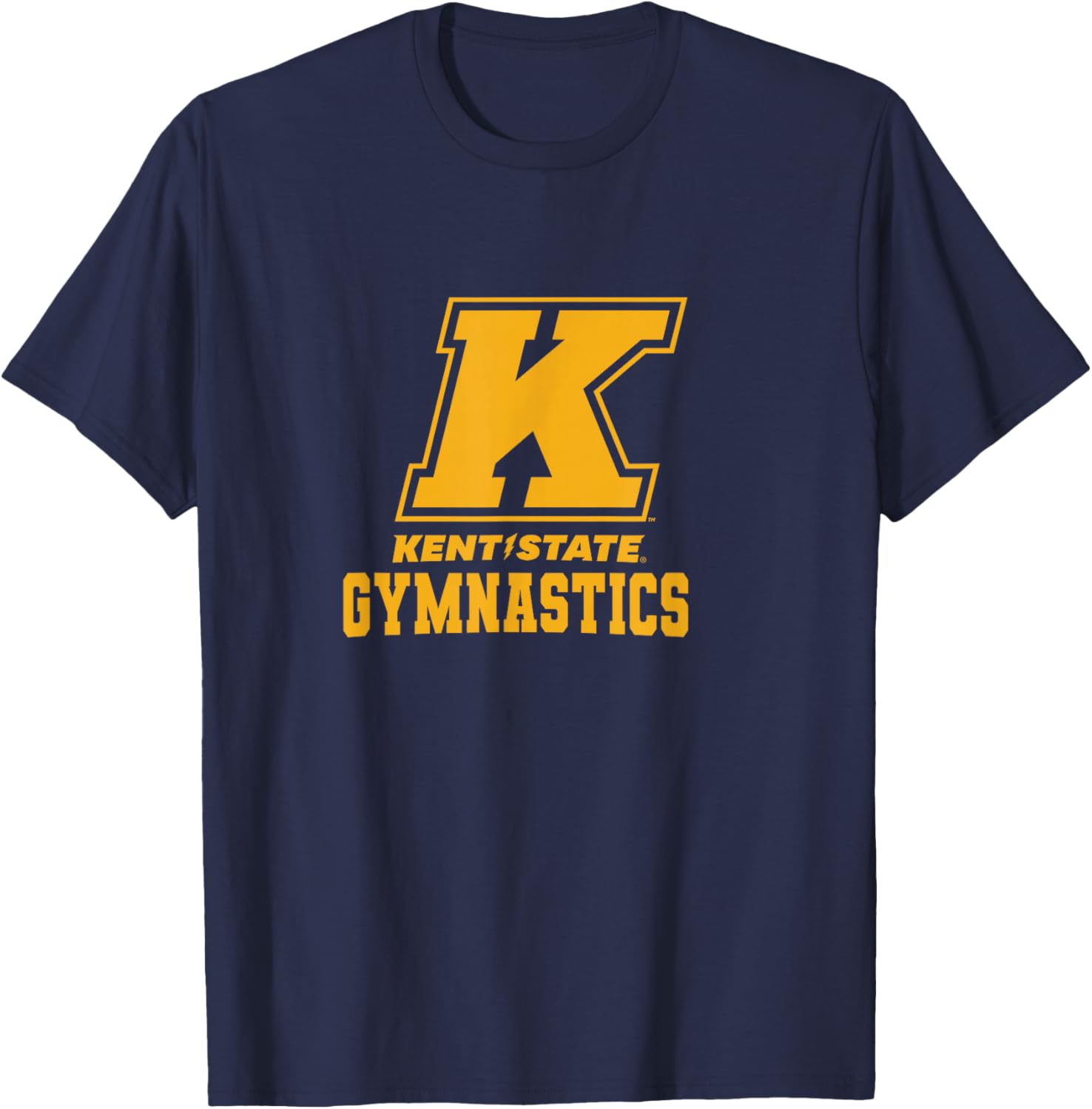 Kent State University Gymnastics Apparel Sports Fan T-Shirt - T-Shirt | Navy