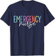 Nurse Emergency Department Emergency Nursing Room Healthcare T-Shirt - T-Shirt | Navy