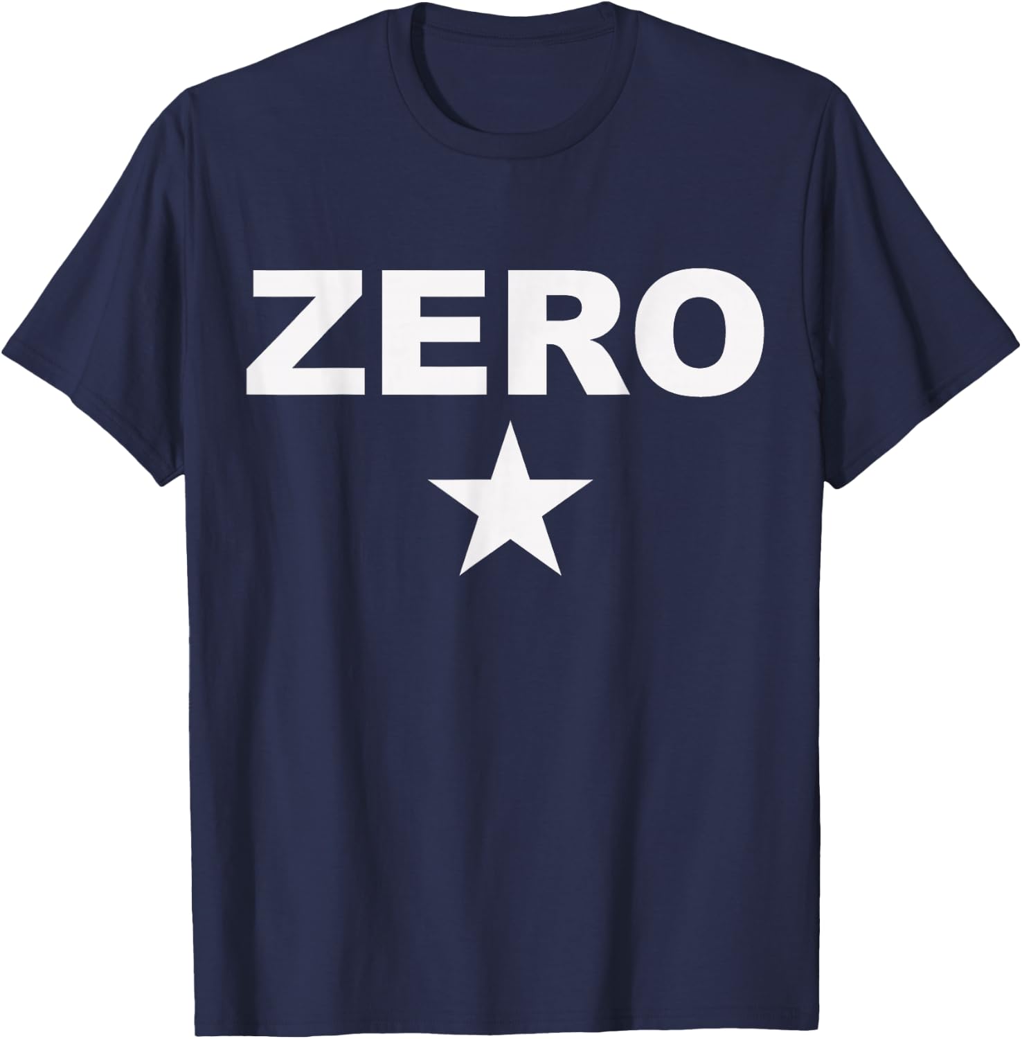 Grunge Alternative zero star 90s rock band music T-Shirt - T-Shirt | Navy