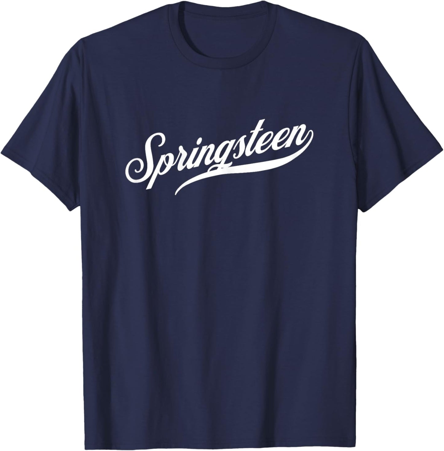 Woman Girls Funny Humour Gift First Name Springsteen T-Shirt - T-Shirt | Navy