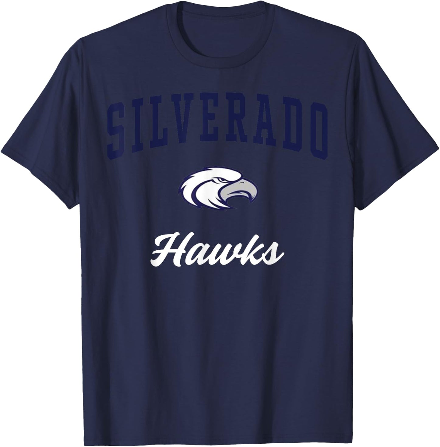 Silverado High School Hawks C3 T-Shirt - T-Shirt | Navy