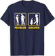 Funny Problem Solved Golf Shirt Men's Golfer Gift T-Shirt - T-Shirt | Navy
