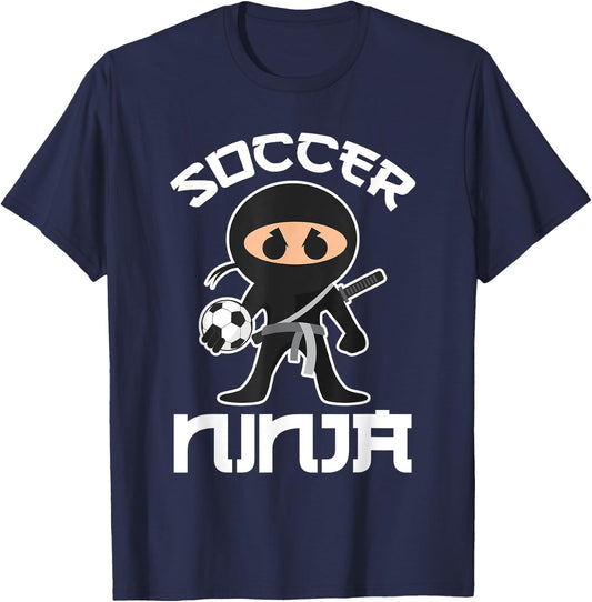 Cool Soccer Art Boys Kid Soccer Lovers Soccer Player T-Shirt - T-Shirt | Navy