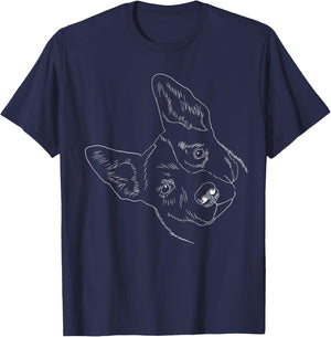 Funny Australian Cattle Dog T-Shirt - T-Shirt | Navy