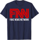 Fake News Network Shirt Donald Trump Fan FNN Fun Gift T-Shirt - T-Shirt | Navy