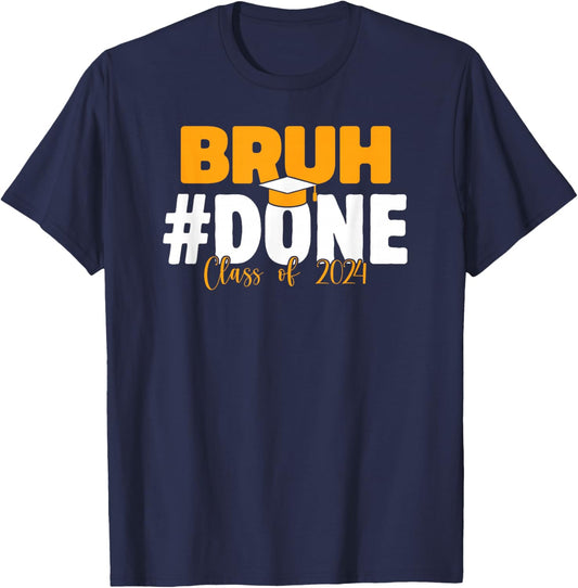 Class of 2024 Shirts, Graduation Gifts Family Women T-Shirt - T-Shirt | Navy