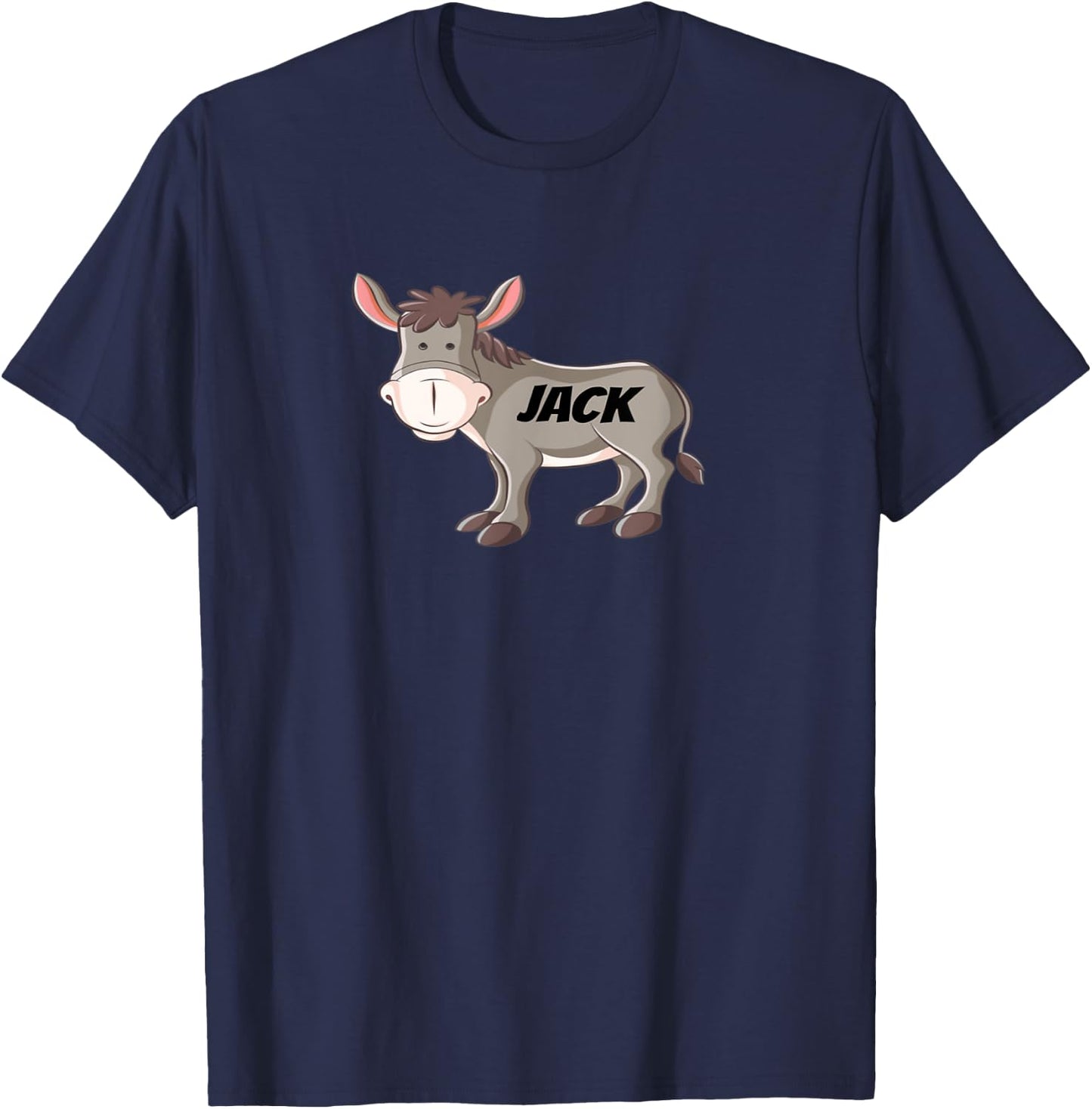 JACK ASS - Funny Sarcastic Donkey T-Shirt - T-Shirt | Navy