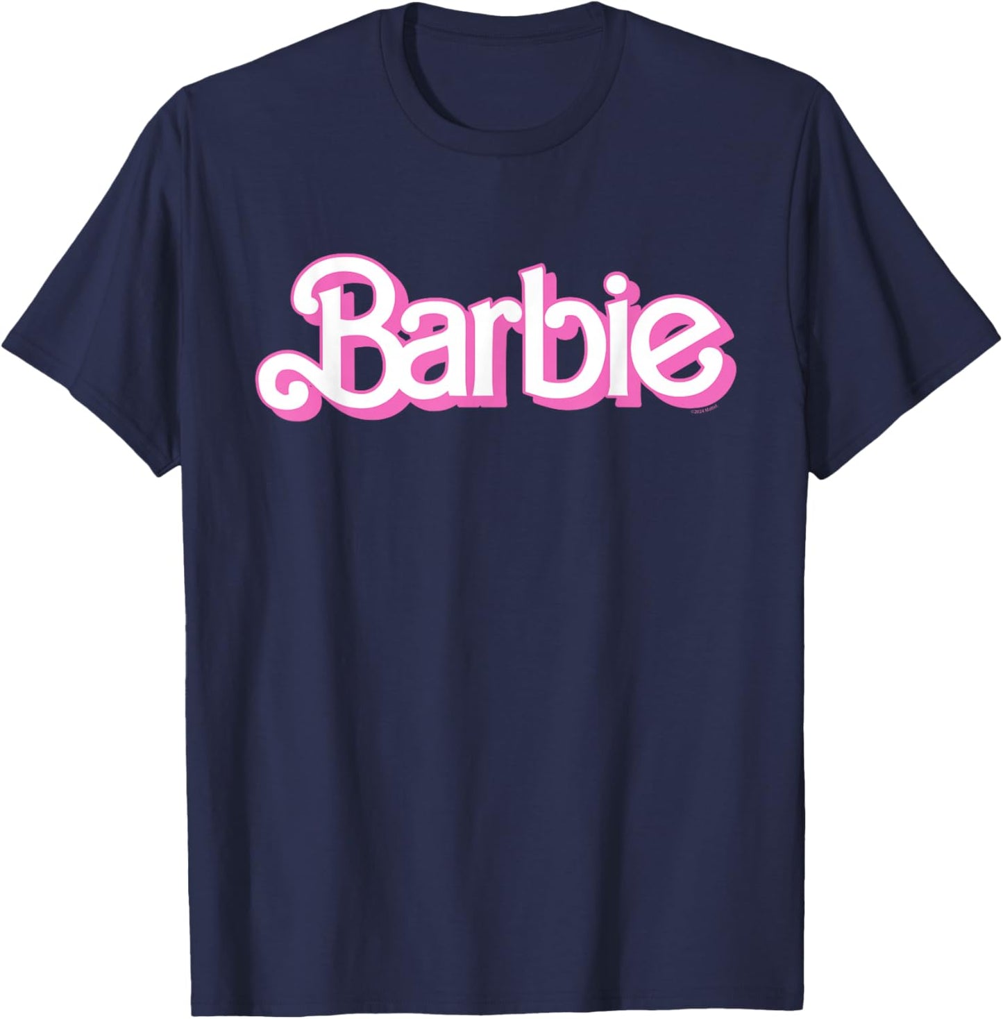 Barbie-Logo, hellweiß T-Shirt - T-Shirt | Navy