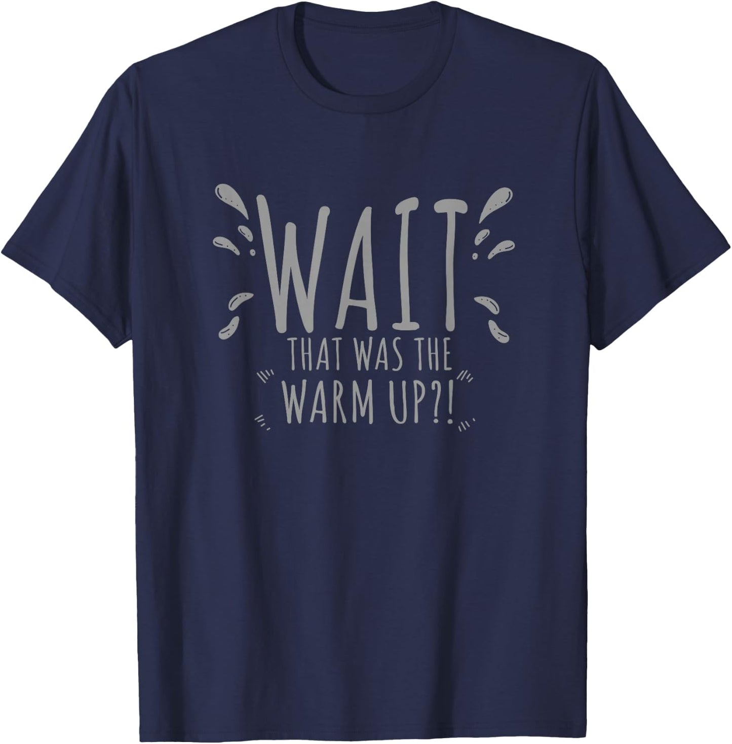 Funny Women Motivational Sayings Fitness Gym Workout T-Shirt - T-Shirt | Navy