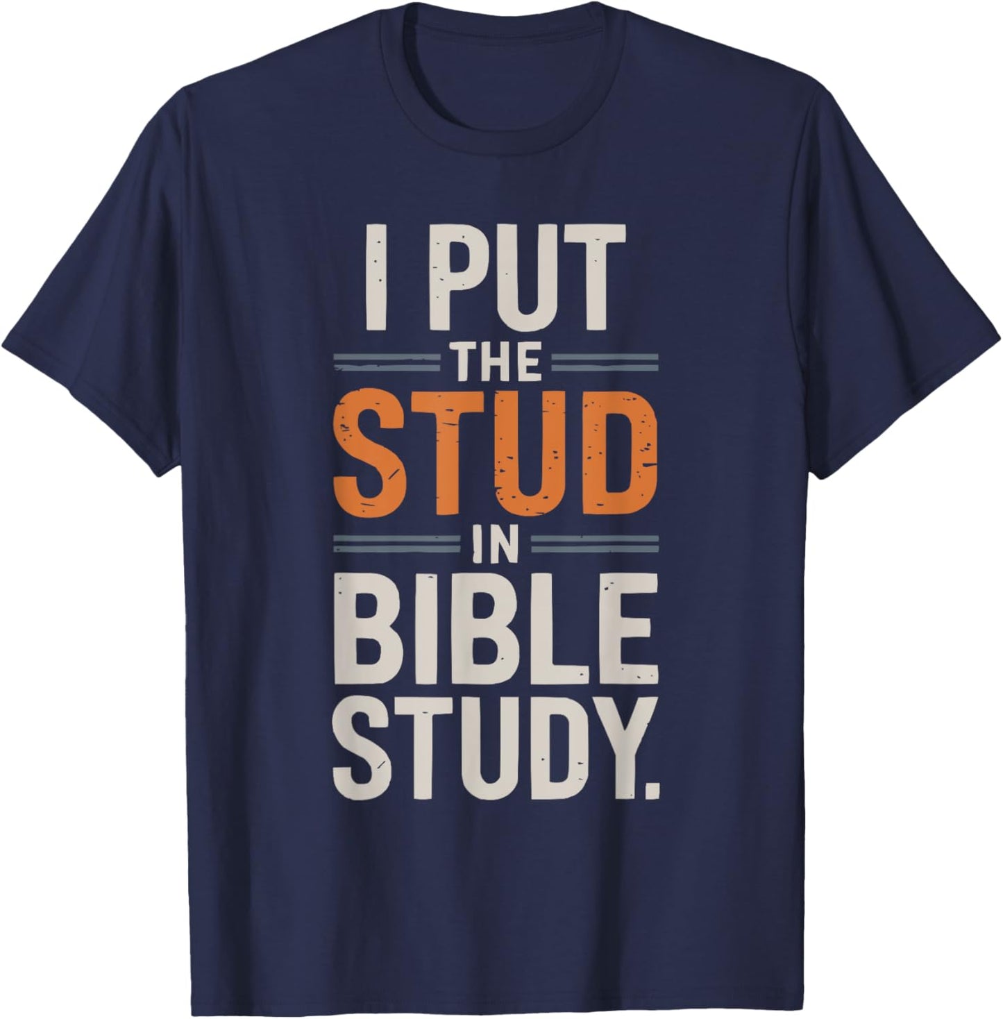 Funny Jesus Christ Religious Christian Believer Christianity T-Shirt - T-Shirt | Navy