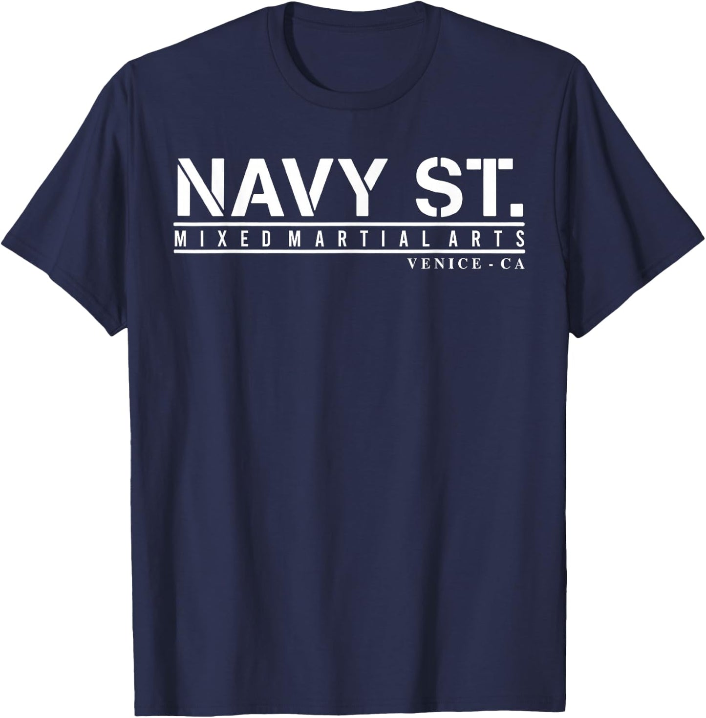 Navy Street MMA Mixed Martial Arts Official Fighting T-Shirt - T-Shirt | Navy