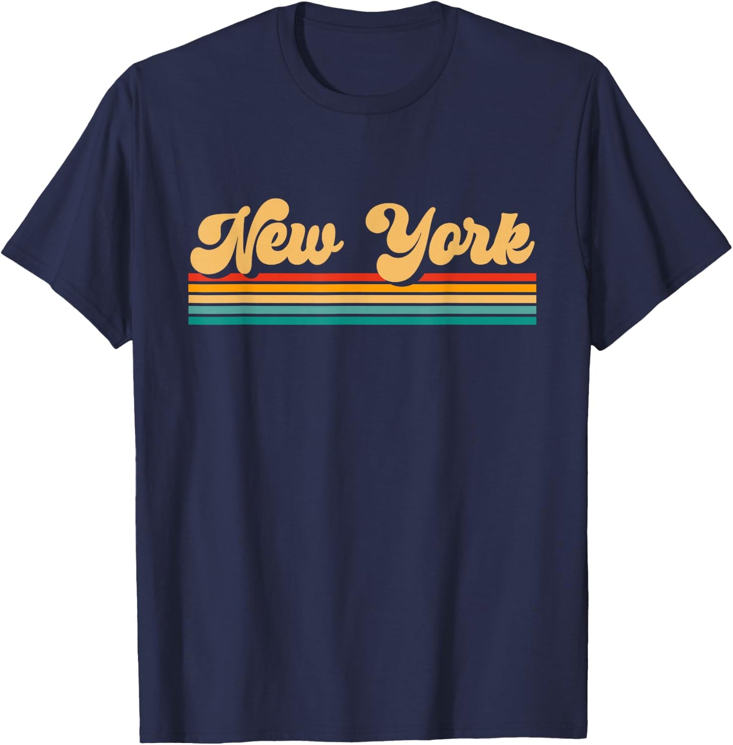 Retro New York T-Shirt - T-Shirt | Navy