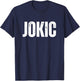 Jokic Graphic T-Shirt - T-Shirt | Navy