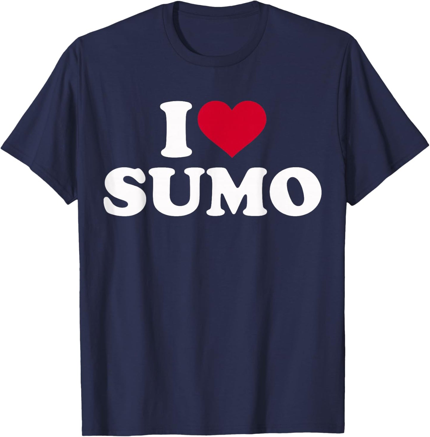 I Love Sumo T-Shirt - T-Shirt | Navy