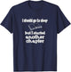 Funny Book Lover , Pajama Shirt, Bookworm Nightshirt T-Shirt - T-Shirt | Navy
