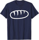 Bread symbol T-Shirt - T-Shirt | Navy