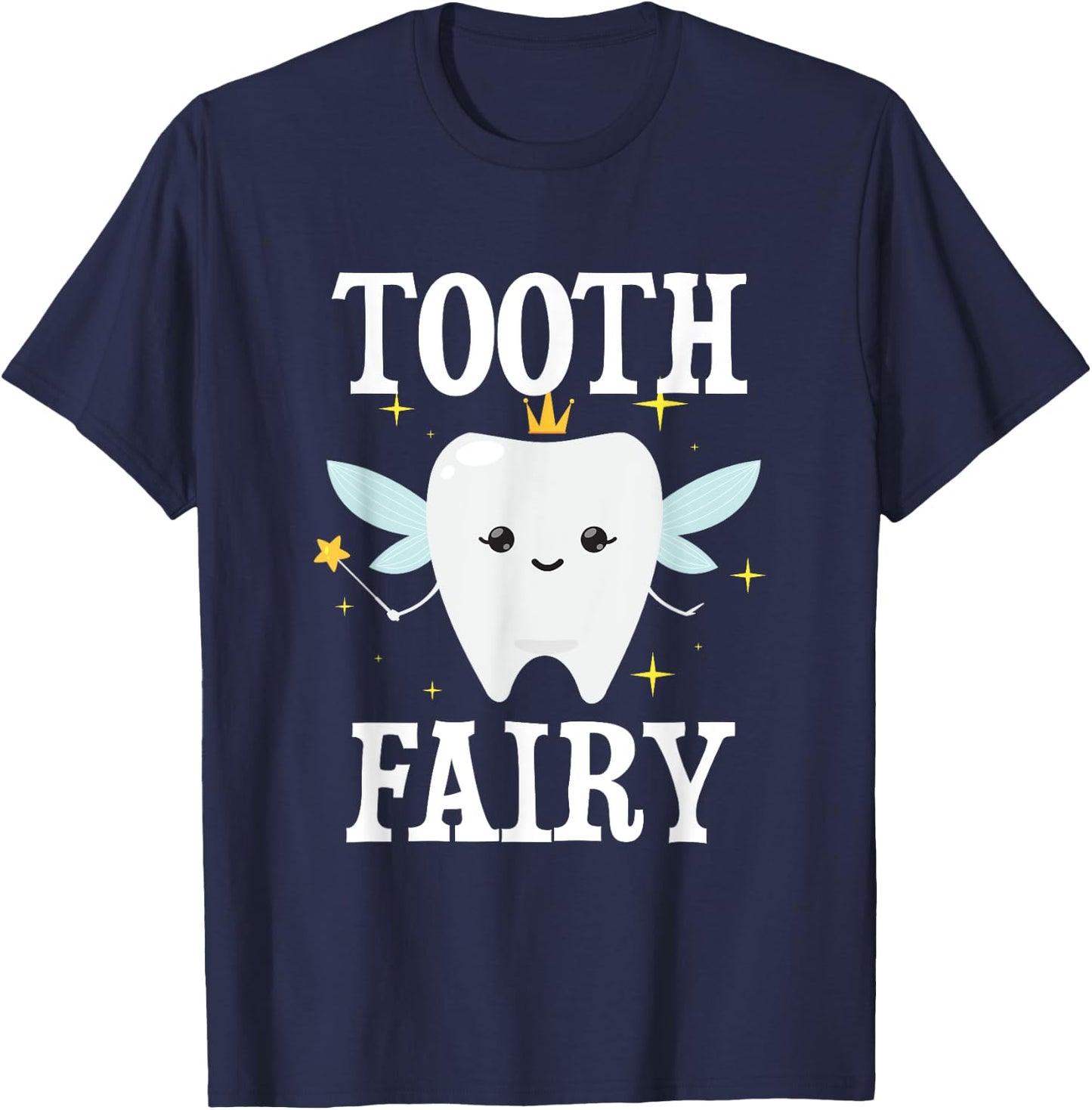 Tooth Fairy Halloween Costume For Adults And Kids T-Shirt - T-Shirt | Navy