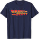Great Scott Funny Time Traveler Mad Scientist Inventor T-Shirt - T-Shirt | Navy