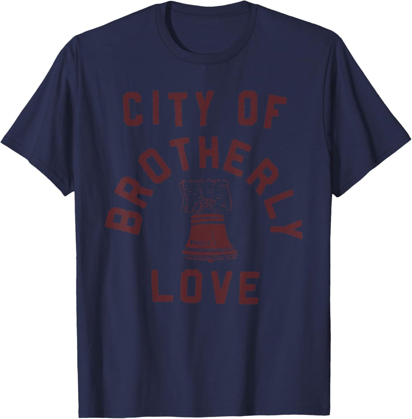 Philadelphia City Philly Brotherly Love Cute T-Shirt - T-Shirt | Navy