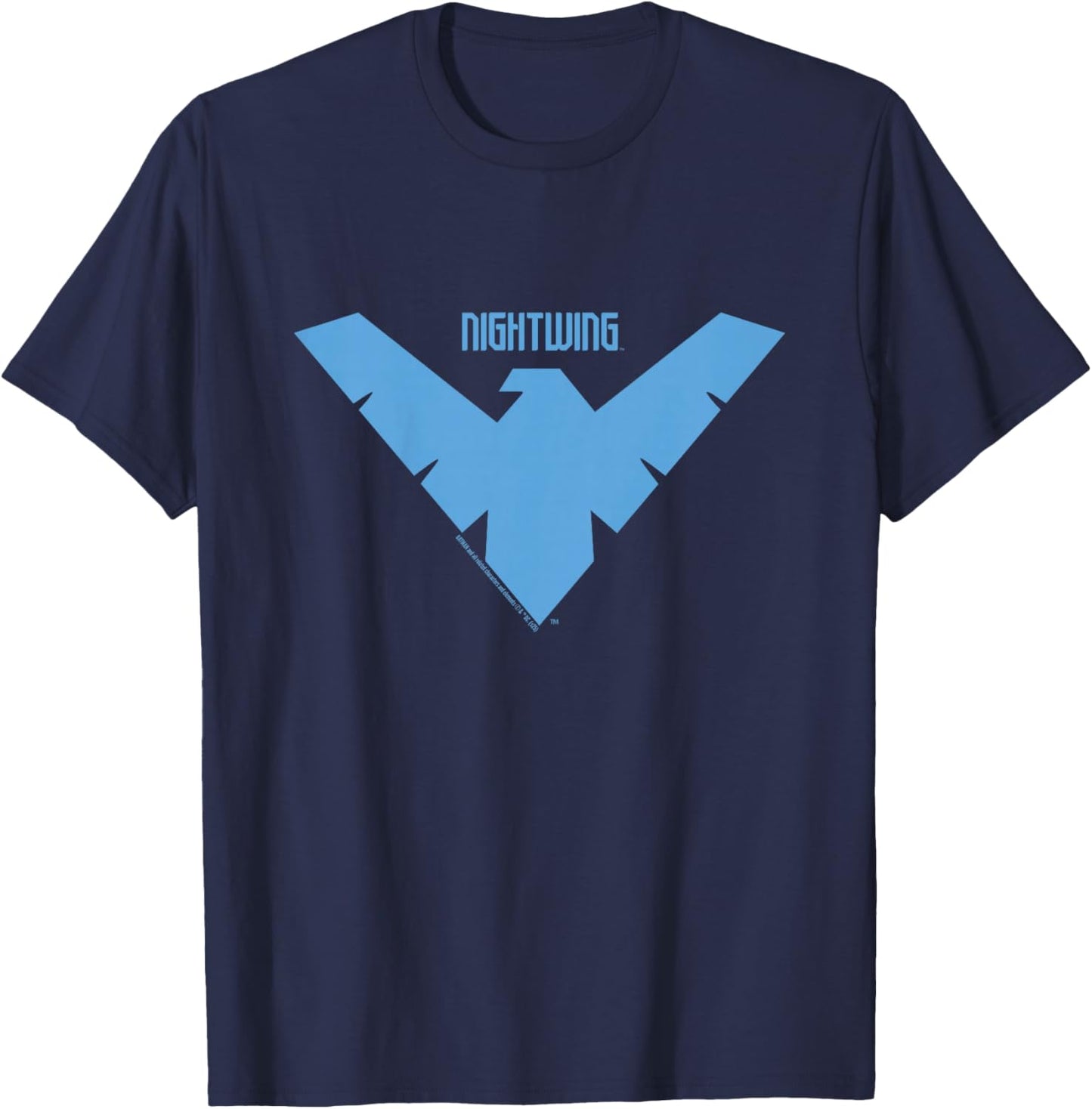 Kids Batman Nightwing Logo Kids , Black, 2 T-Shirt - T-Shirt | Navy