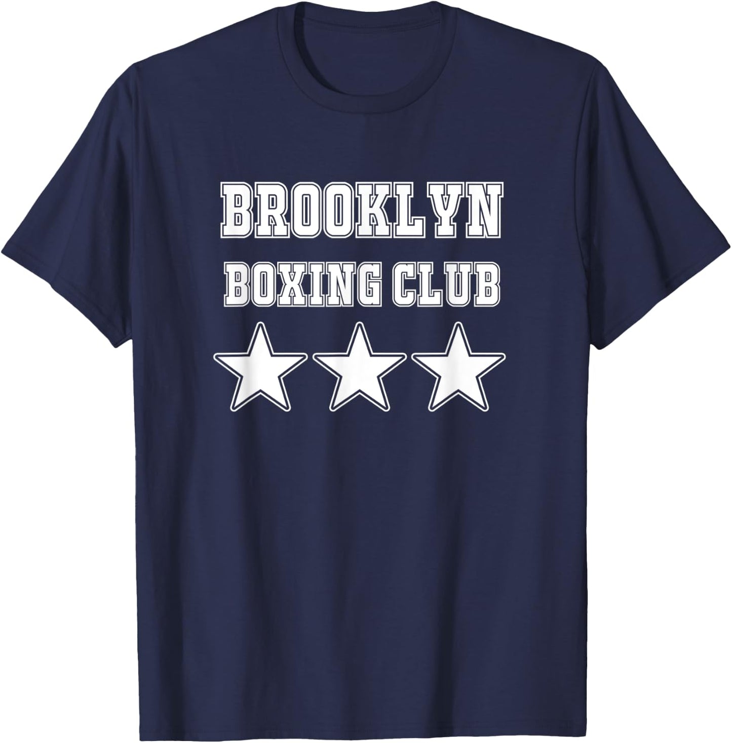 Brooklyn Boxing Club STARS T-Shirt - T-Shirt | Navy