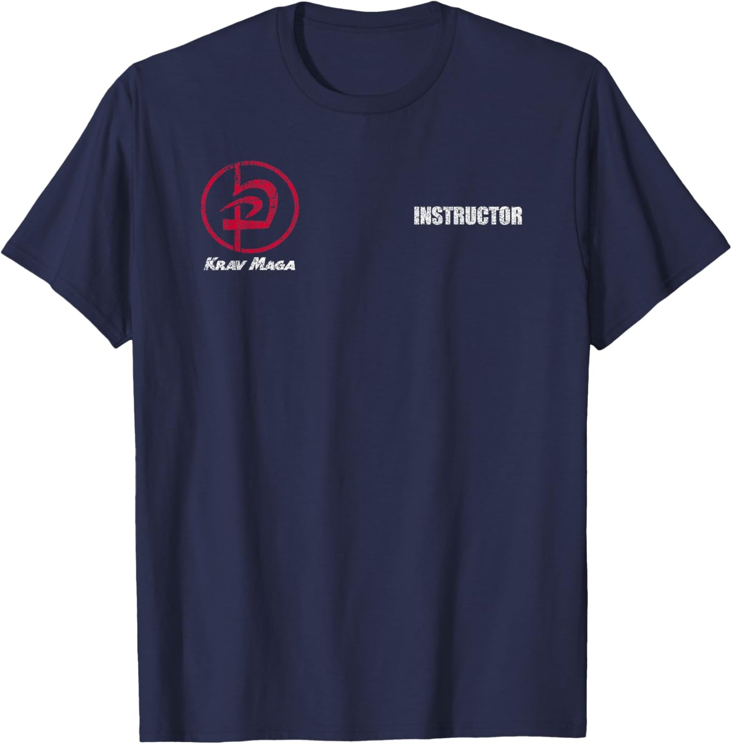 Krav Maga Instructor - Teacher T-Shirt - T-Shirt | Navy