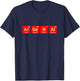 Arsenal Ar-Se-N-Al Periodic Table UK Town T-Shirt - T-Shirt | Navy