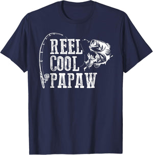 Reel Cool Papaw Fish T-Shirt - T-Shirt | Navy