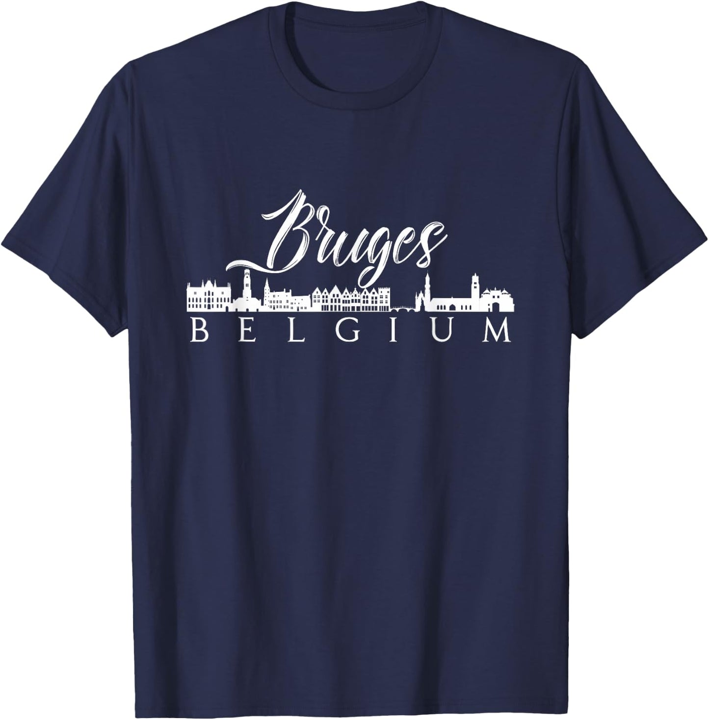 Bruges West Flanders Shirt souvenir T-Shirt - T-Shirt | Navy