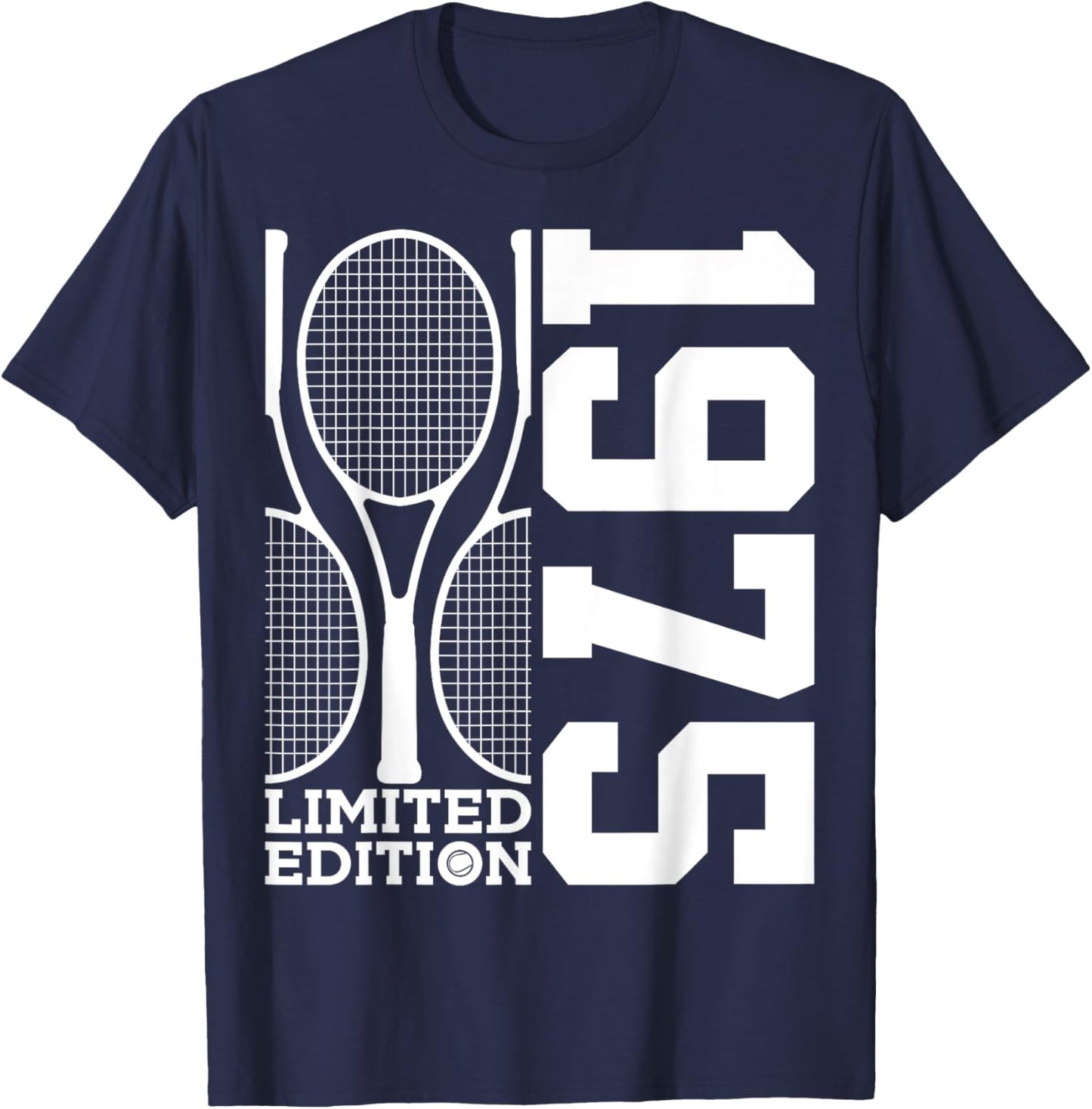 50th BIRTHDAY TENNIS LIMITED EDITION 1975 T-Shirt - T-Shirt | Navy