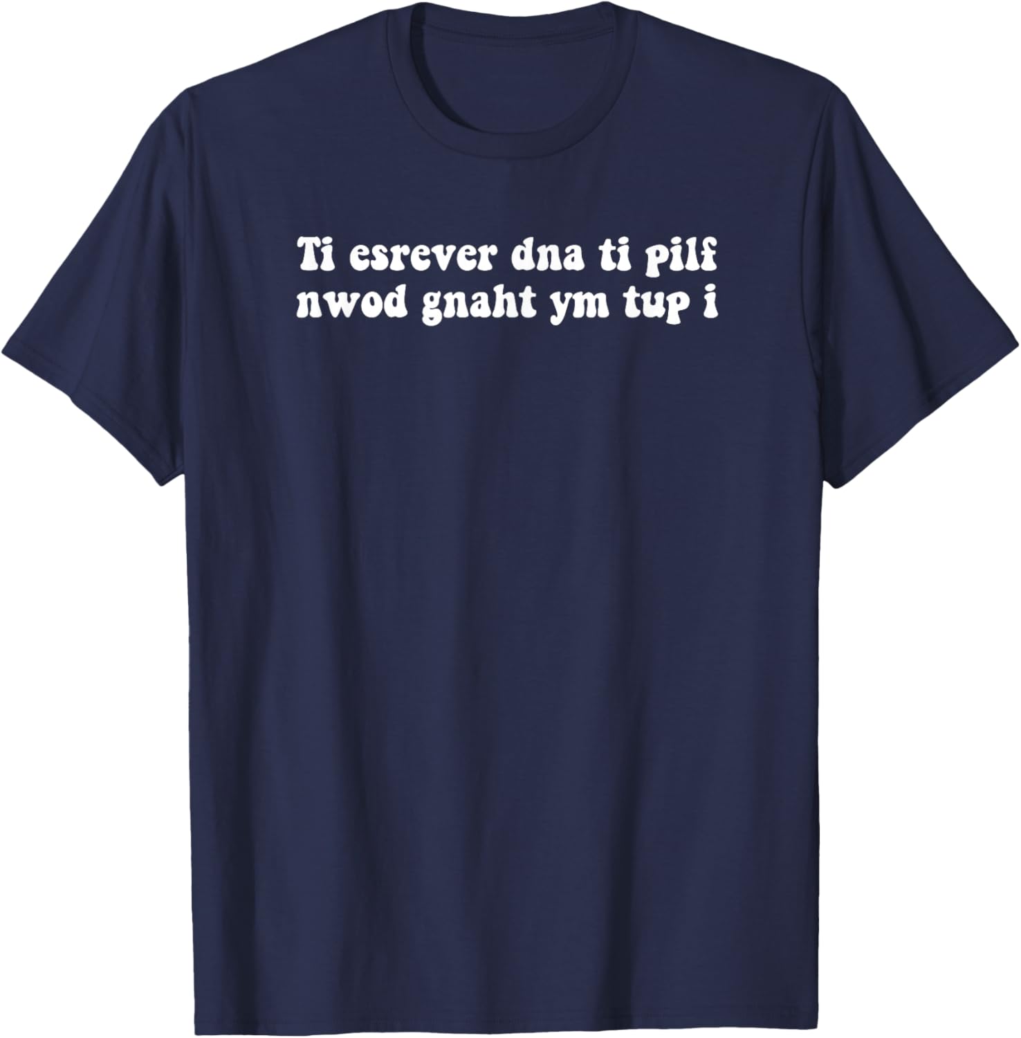 Put my thang down Is it worth it Missy Quote T-Shirt - T-Shirt | Navy