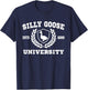 Silly Goose University Funny Meme T-Shirt - T-Shirt | Navy