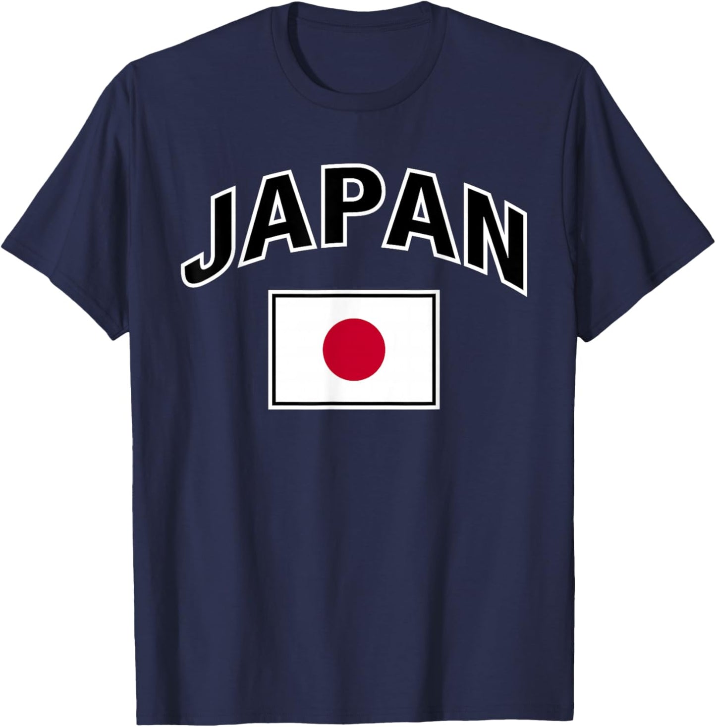 Japan Flag Proud Japanese T-Shirt - T-Shirt | Navy